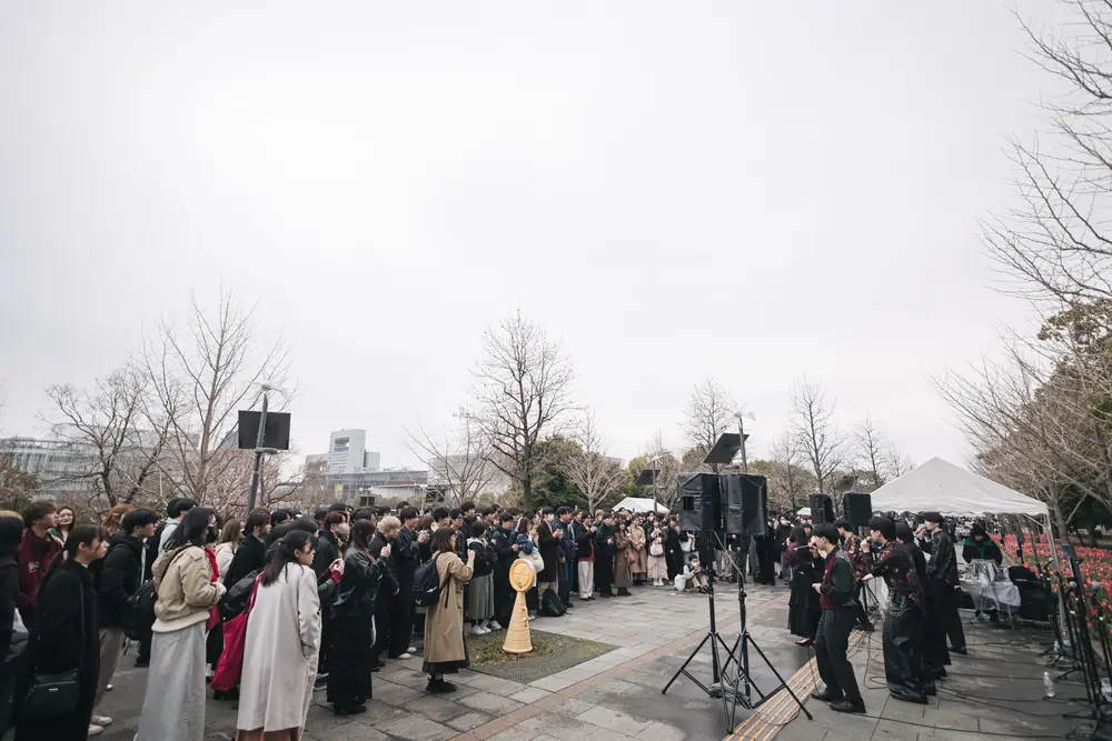 開演前のお台場の会場